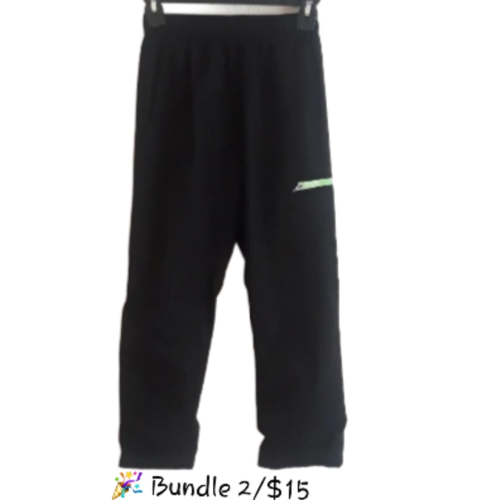 Champion C9 Boy's Straight Leg Athletic Pants / Size Medium (8-10) Black Pants